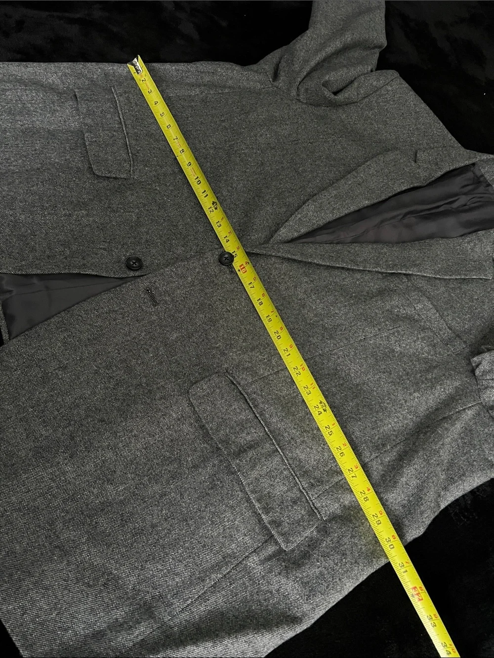 Big & Tall Wool Two-Piece Suit - Classic Tailored Styling